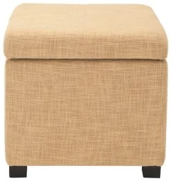 Madison Square Ottoman In Gold/Black - Safavieh HUD8228D 7 Madison Square Ottoman In Gold/Black - Safavieh HUD8228D -Safavieh Homeware 187 hud8228d front