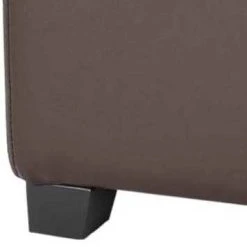 Harrison Single Tray Ottoman In Brown/Black - Safavieh HUD8233A -Safavieh Homeware 187 hud8233a leg
