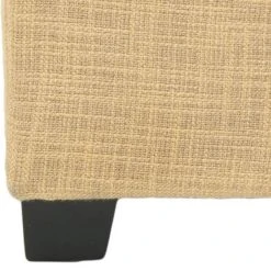 Harrison Single Tray Ottoman In Gold/Black - Safavieh HUD8233E -Safavieh Homeware 187 hud8233e leg