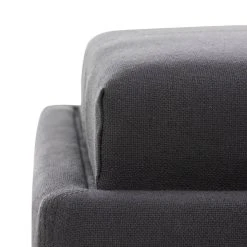 Harrison Single Tray Ottoman In Grey/Black - Safavieh HUD8233N -Safavieh Homeware 187 hud8233n detail