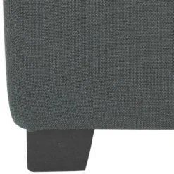 Harrison Single Tray Ottoman In Grey/Black - Safavieh HUD8233N -Safavieh Homeware 187 hud8233n leg