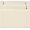 HARRISON TRIPLE TRAY OTTOMAN - Safavieh HUD8235K -Safavieh Homeware 187 hud8235k 1