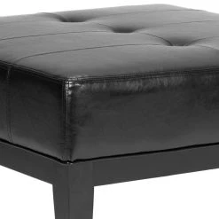 FULTON SQ COCKTAIL OTTOMAN SMALL - Safavieh HUD8238B -Safavieh Homeware 187 hud8238b 5