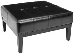 FULTON SQ COCKTAIL OTTOMAN SMALL - Safavieh HUD8238B -Safavieh Homeware 187 hud8238b 7