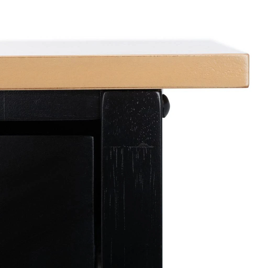 DALEY 2 DRAWER 2 SHELF KITCHEN CART - Safavieh KCH1402A 11 DALEY 2 DRAWER 2 SHELF KITCHEN CART - Safavieh KCH1402A - Image 9