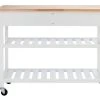KIKO 2 DRAWER 2 SHELF KITCHEN CART - Safavieh KCH8704A 2 KIKO 2 DRAWER 2 SHELF KITCHEN CART - Safavieh KCH8704A -Safavieh Homeware 187 kch8704a 1