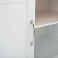 KESLER 2 DOOR 1 SHELF KITCHEN CART - Safavieh KCH8705A -Safavieh Homeware 187 kch8705a 10