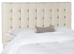 LAMAR WHEAT TUFTED HEADBOARD (KING) - Safavieh MCR4021G -Safavieh Homeware 187 mcr4021g 2