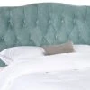 AXEL WEDGEWOOD BLUE TUFTED HEADBOARD (KING) - Safavieh MCR4029A -Safavieh Homeware 187 mcr4029a 2