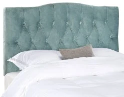 AXEL WEDGEWOOD BLUE TUFTED HEADBOARD (KING) - Safavieh MCR4029A