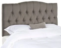 AXEL ARCTIC GREY TUFTED HEADBOARD (KING) - Safavieh MCR4029C