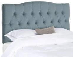 AXEL SKY BLUE TUFTED HEADBOARD (KING) - Safavieh MCR4029D