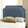 DANE DENIM BLUE & WHITE PIPING HEADBOARD (TWIN) - Safavieh MCR4032C -Safavieh Homeware 187 mcr4032c 1