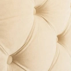 AREBELLE BUCKWHEAT VELVET HEADBOARD BRASS NAIL HEAD (QUEEN) - Safavieh MCR4036E-Q -Safavieh Homeware 187 mcr4036e q 5