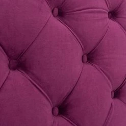 AREBELLE AUBERGINE VELVET HEADBOARD SILVER NAIL HEAD (QUEEN) - Safavieh MCR4036F-Q 13 AREBELLE AUBERGINE VELVET HEADBOARD SILVER NAIL HEAD (QUEEN) - Safavieh MCR4036F-Q -Safavieh Homeware 187 mcr4036f q 5