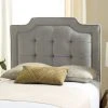 SAPPHIRE TUFTED VELVET HEADBOARD (TWIN) - Safavieh MCR4047E-T -Safavieh Homeware 187 mcr4047e t 1