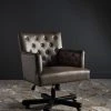Chambers Office Chair In Clay/Black - Safavieh MCR4209A 1 Chambers Office Chair In Clay/Black - Safavieh MCR4209A -Safavieh Homeware 187 mcr4209a room