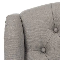 Nichols Office Chair In Granite/Black - Safavieh MCR4211A -Safavieh Homeware 187 mcr4211a detail