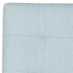 Thompson 23.9" Linen Counter Stool W/ Silver Nailheads In Sky Blue/Espresso - Safavieh MCR4511G 13 Thompson 23.9" Linen Counter Stool W/ Silver Nailheads In Sky Blue/Espresso - Safavieh MCR4511G -Safavieh Homeware 187 mcr4511g swatch