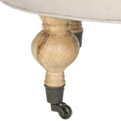 CLARA TUFTED ROUND OTTOMAN - Safavieh MCR4601A 15 CLARA TUFTED ROUND OTTOMAN - Safavieh MCR4601A -Safavieh Homeware 187 mcr4601a 6