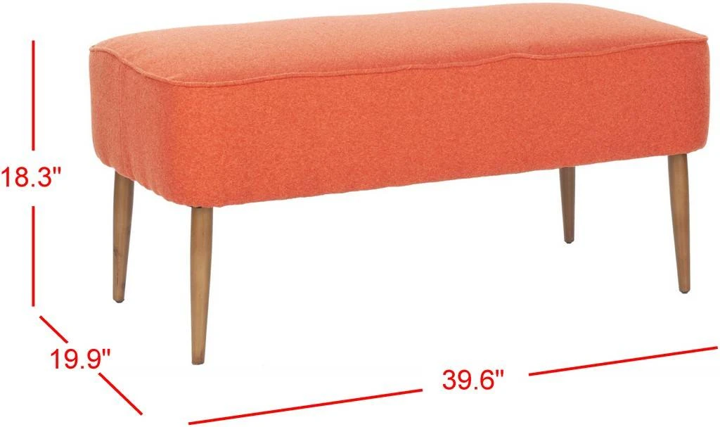 LEVI BENCH - Safavieh MCR4609A 7 LEVI BENCH - Safavieh MCR4609A - Image 5