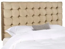 LAMAR ANTIQUE SAGE TUFTED HEADBOARD (QUEEN) - Safavieh MCR4626E