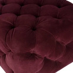 KENAN TUFTED OTTOMAN - Safavieh MCR4635A