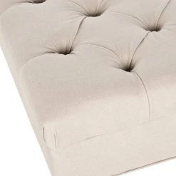 ANGELINE TUFTED OTTOMAN - Safavieh MCR4671A