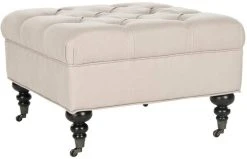 ANGELINE TUFTED OTTOMAN - Safavieh MCR4671A -Safavieh Homeware 187 mcr4671a 3