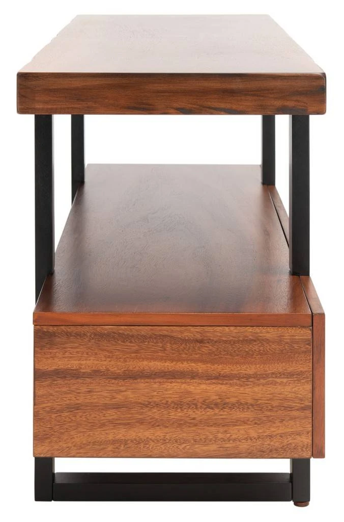 BRIGHAM 1 DRAWER MEDIA STAND - Safavieh MED5003A 6 BRIGHAM 1 DRAWER MEDIA STAND - Safavieh MED5003A - Image 4