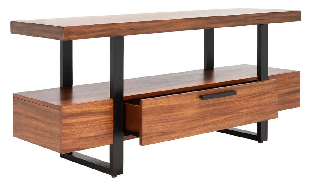 BRIGHAM 1 DRAWER MEDIA STAND - Safavieh MED5003A 7 BRIGHAM 1 DRAWER MEDIA STAND - Safavieh MED5003A - Image 5