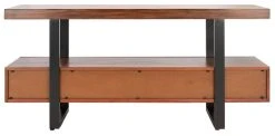 BRIGHAM 1 DRAWER MEDIA STAND - Safavieh MED5003A 21 BRIGHAM 1 DRAWER MEDIA STAND - Safavieh MED5003A -Safavieh Homeware 187 med5003a 5