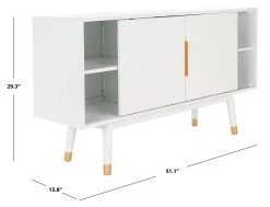 LIGIA 2 DOOR MEDIA STAND - Safavieh MED6400A 26 LIGIA 2 DOOR MEDIA STAND - Safavieh MED6400A -Safavieh Homeware 187 med6400a 10