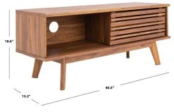 AURELIO 2 SHELF MEDIA STAND - Safavieh MED9600A -Safavieh Homeware 187 med9600a 10