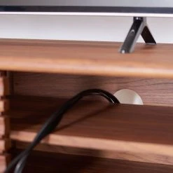 AURELIO 2 SHELF MEDIA STAND - Safavieh MED9600A -Safavieh Homeware 187 med9600a 13