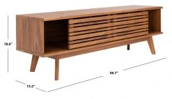 ESMA 2 SHELF MEDIA STAND - Safavieh MED9601A -Safavieh Homeware 187 med9601a 10