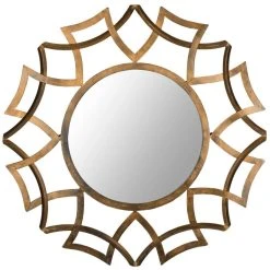 INCA SUNBURST MIRROR - Safavieh MIR4008A -Safavieh Homeware 187 mir4008a 4