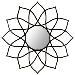 FLOWER POWER MIRROR - Safavieh MIR4010A -Safavieh Homeware 187 mir4010a 4