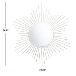 RIVER SUNBURST MIRROR - Safavieh MRR1002A -Safavieh Homeware 187 mrr1002a 4
