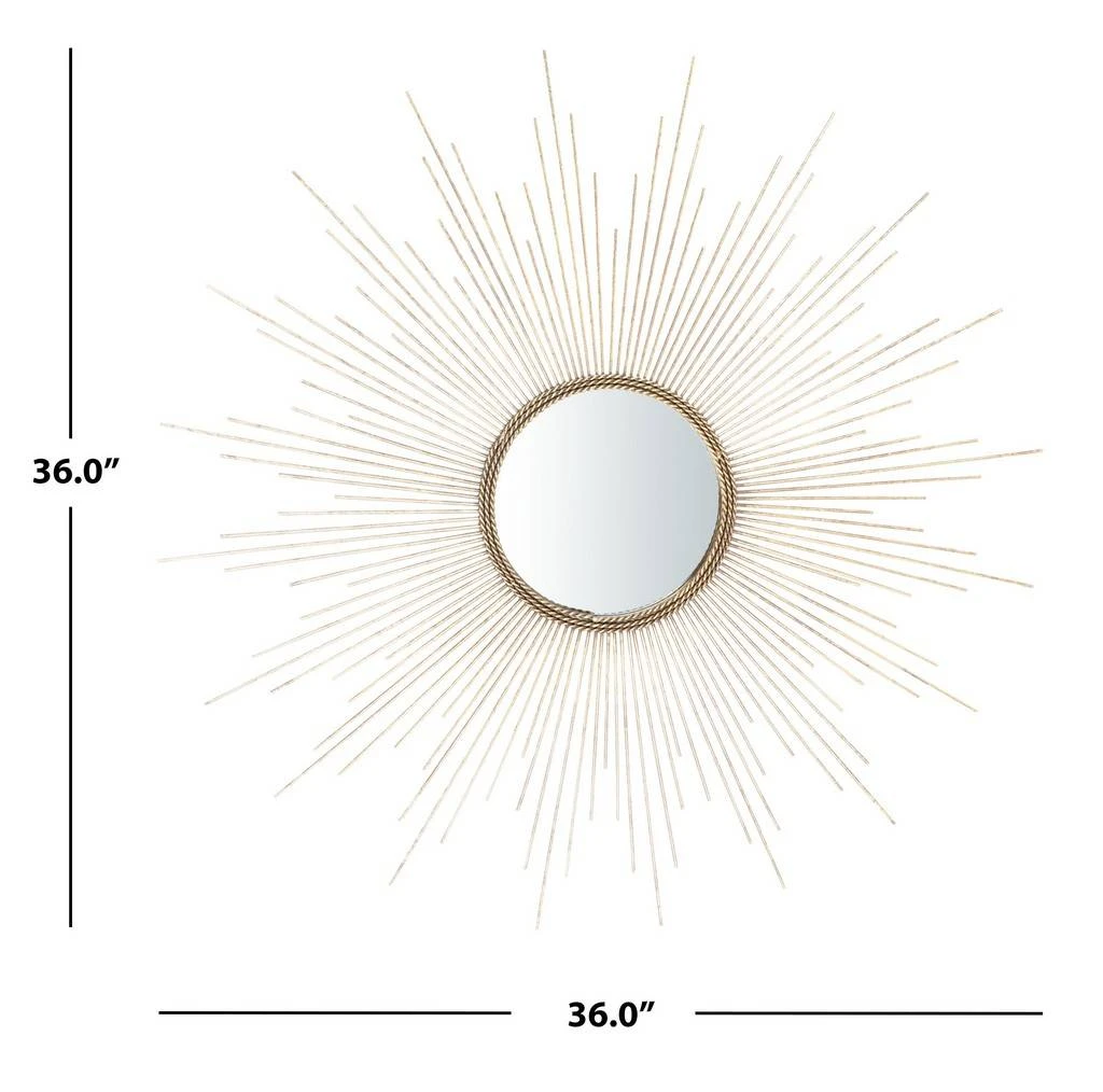 MARIBEL SUNBURST MIRROR - Safavieh MRR1004A 7 MARIBEL SUNBURST MIRROR - Safavieh MRR1004A - Image 5