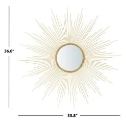 LORIEN SUNBURST MIRROR - Safavieh MRR1007A -Safavieh Homeware 187 mrr1007a 4
