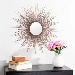 GENEVIEVE SUNBURST MIRROR - Safavieh MRR1021A -Safavieh Homeware 187 mrr1021a 2