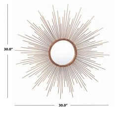 GENEVIEVE SUNBURST MIRROR - Safavieh MRR1021A -Safavieh Homeware 187 mrr1021a 4