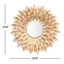 LANA SUNBURST MIRROR - Safavieh MRR1023A 11 LANA SUNBURST MIRROR - Safavieh MRR1023A -Safavieh Homeware 187 mrr1023a 4