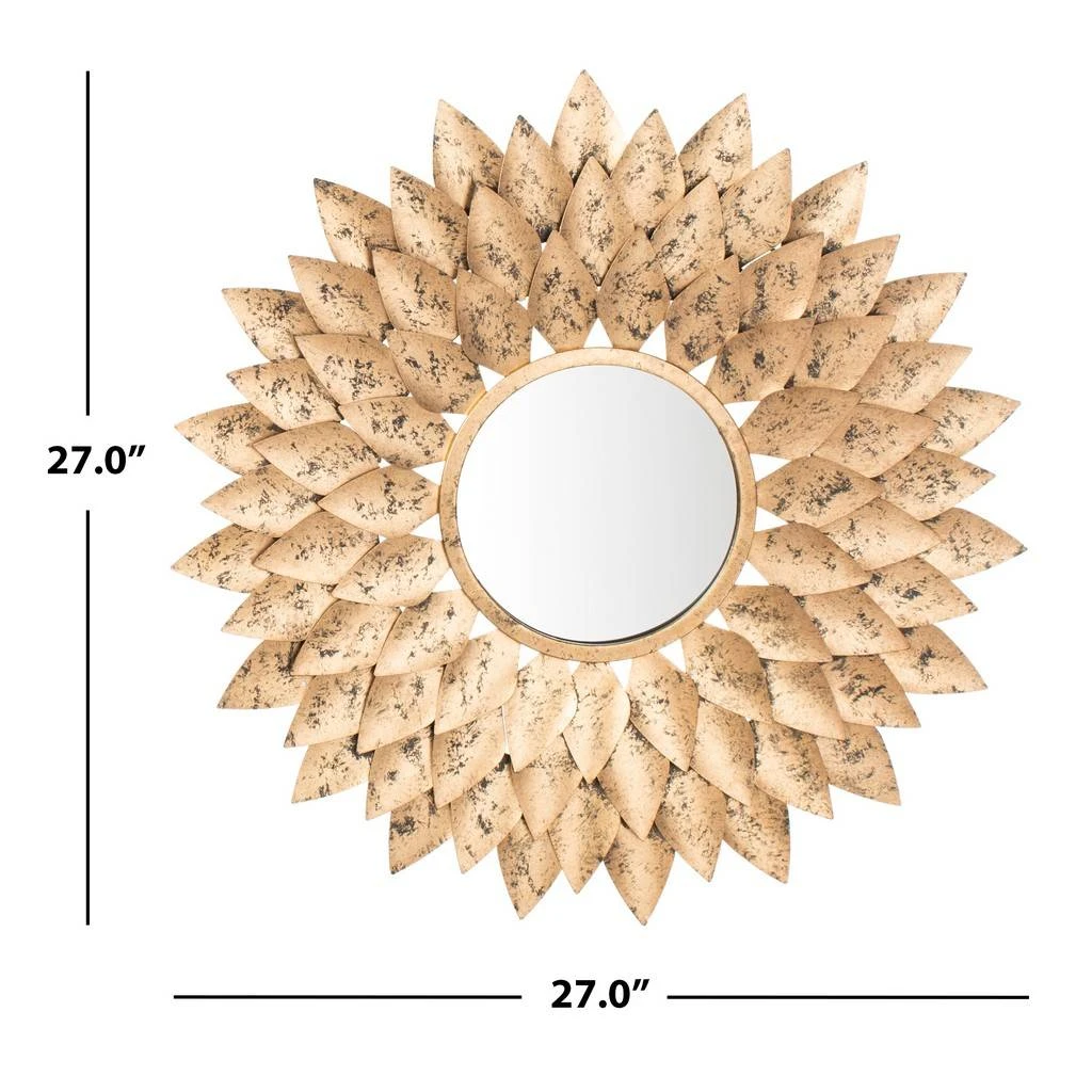 LANA SUNBURST MIRROR - Safavieh MRR1023A 7 LANA SUNBURST MIRROR - Safavieh MRR1023A - Image 5