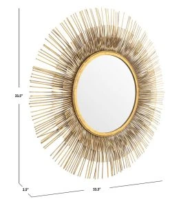 WESLON MIRROR - Safavieh MRR3012A -Safavieh Homeware 187 mrr3012a 5