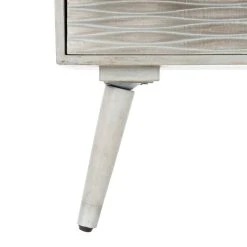 Brandy 1 Drawer Textured Nightstand In Grey Walnut - Safavieh NST5301A -Safavieh Homeware 187 nst5301a leg