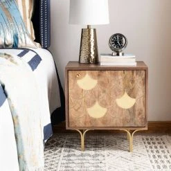 CELESTINA NIGHTSTAND - Safavieh NST9007A 17 CELESTINA NIGHTSTAND - Safavieh NST9007A -Safavieh Homeware 187 nst9007a 2