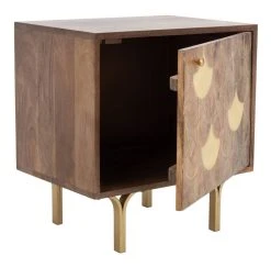 CELESTINA NIGHTSTAND - Safavieh NST9007A 18 CELESTINA NIGHTSTAND - Safavieh NST9007A -Safavieh Homeware 187 nst9007a 3