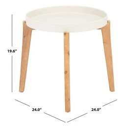 CHARLEN SIDE TABLE - Safavieh PAT1501B -Safavieh Homeware 187 pat1501b 6